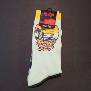 Stranger Things 3 Pack Socks Target Exclusive Beach Theme Rare Unique Demogorgon